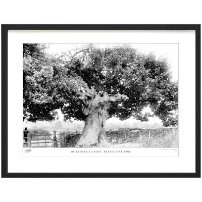 Mortimer's Cross, Battle Oak 1906 1 Piece Single Picture Frame Wall Art