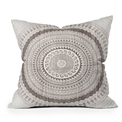 Winter Wheat Outdoor Throw Pillow