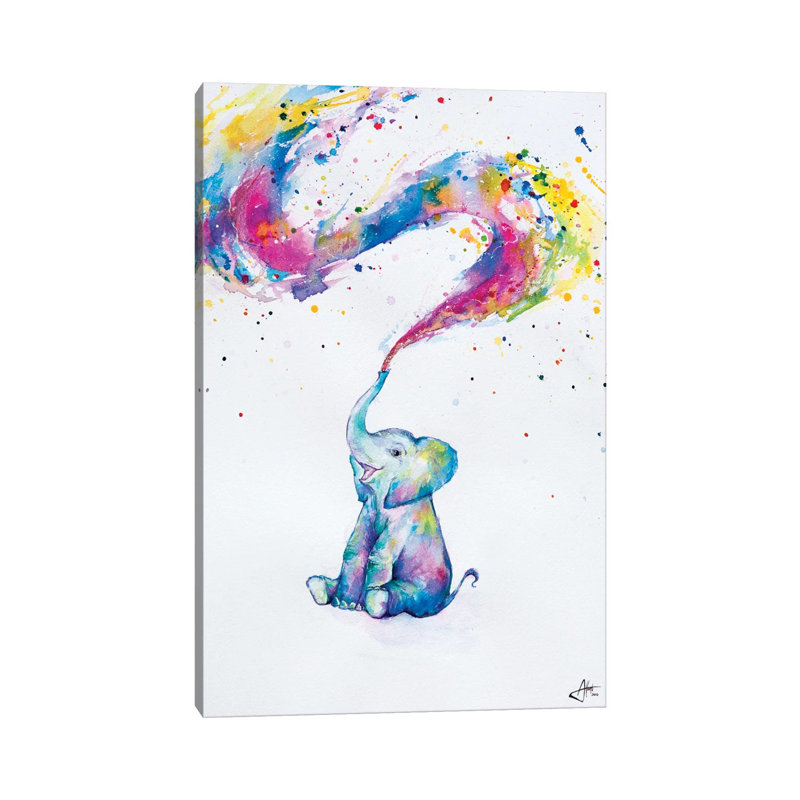 Spring by Marc Allante - Print on Canvas, 20.32 cm H x 30.48 cm W, Wrapped Canvas