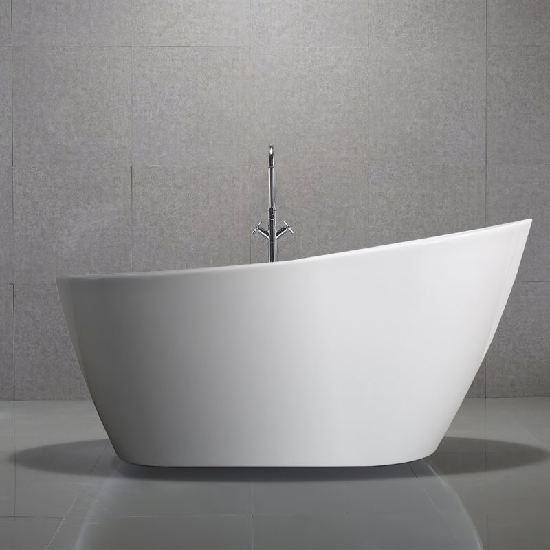 Maryline 80 mm W Freestanding Acrylic Bath