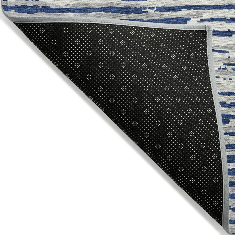 Malek Indoor/Outdoor Area Rug with Non-Slip Backing, Round 8'