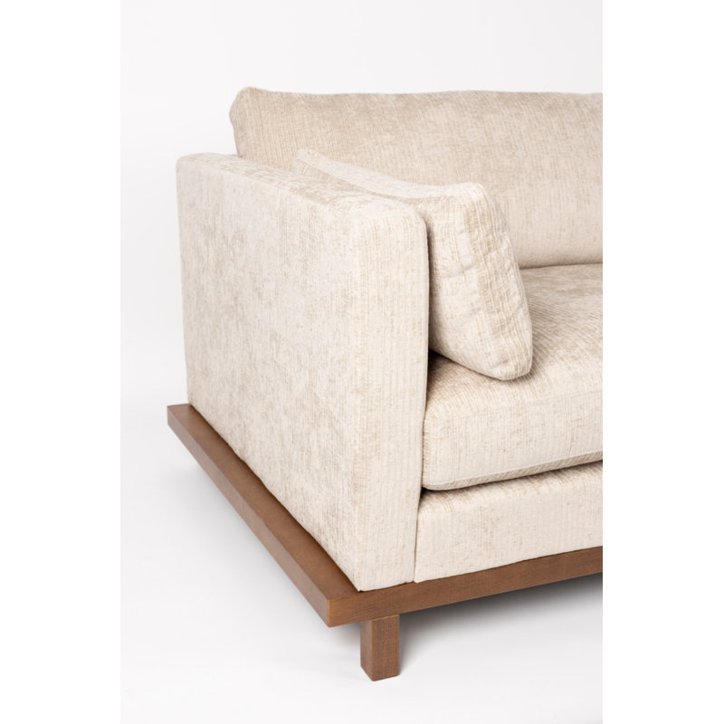 Canapé rembourré 91 po Blossom, Beige