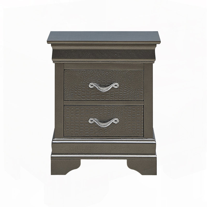 Table de chevet traditionnelle, Noir