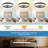19.7" Low Profile Matte Black Dimmable LED Ceiling Fan Light with Remote Control for Dinning Room and Bedroom-1642999320