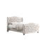 Lit capitonné standard à profil bas-69815441