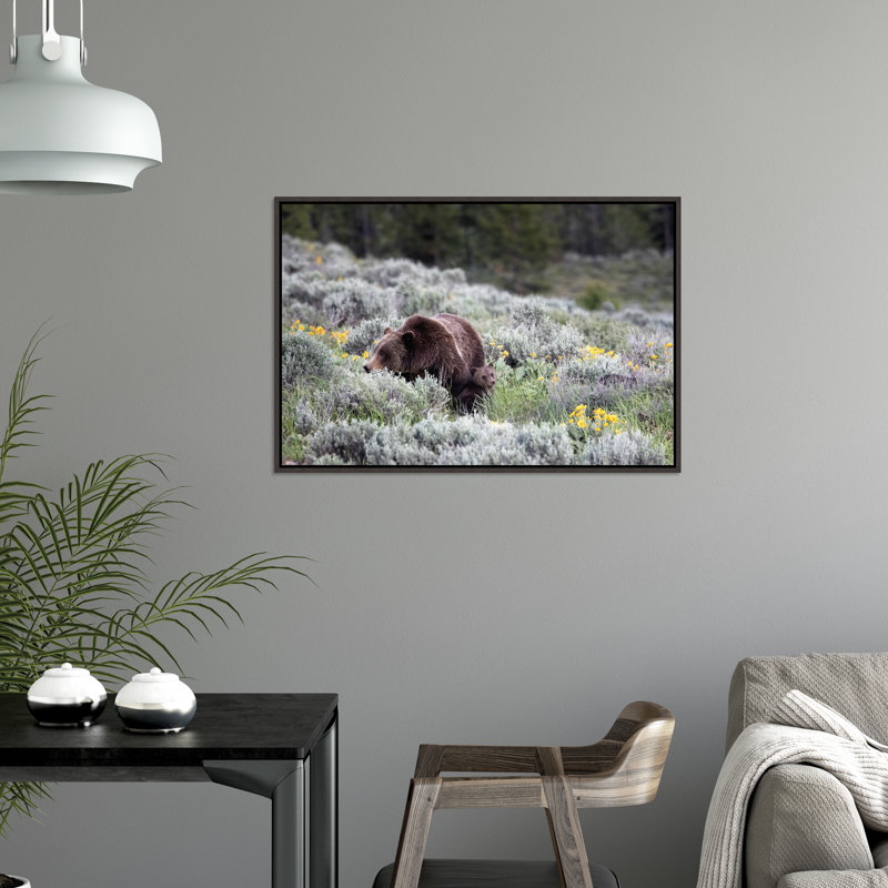 First Spring Print by Curt & Stacy Howell, Image Brush Gel, 25.75" H x 37.75" W