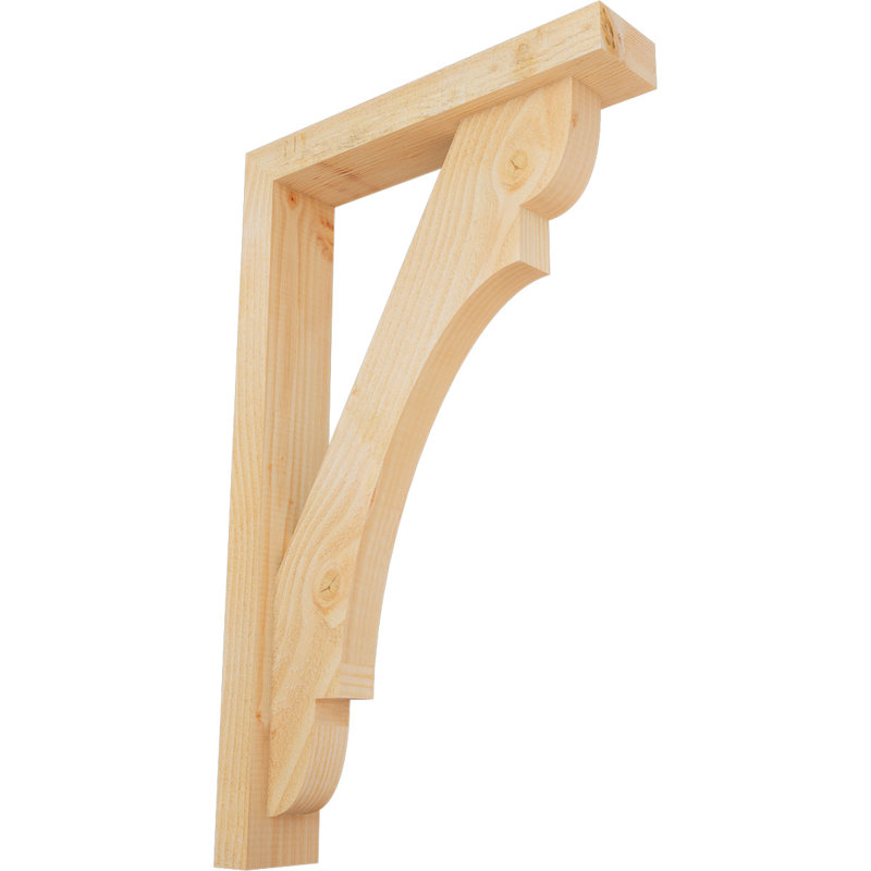 Support de bloc olympique avec entretoise décalée, 32 x 20, Sapin Douglas de l 4 po (scié brut)