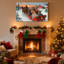 Ensemble de 3 impressions sur toile de Noël en famille-775309278