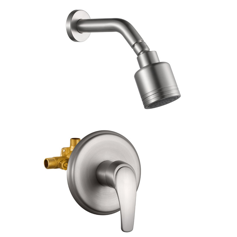 Bathroom Tub Spout, Brushed Nickel, Yes