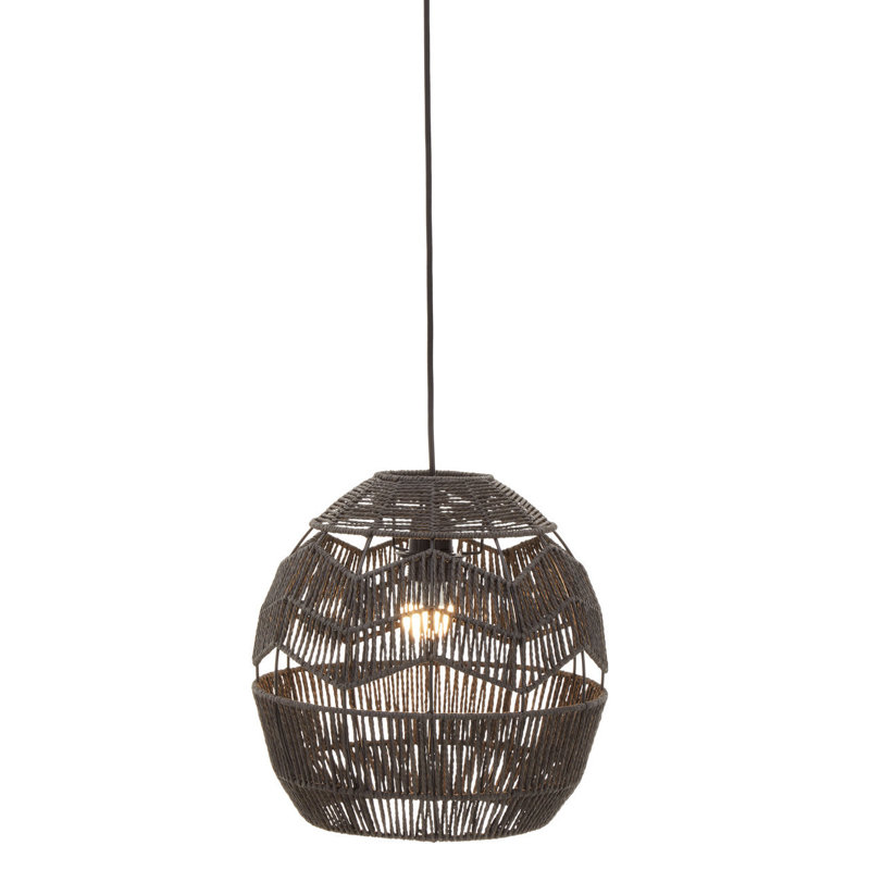 Aburizik 1 - Light Sphere Pendant, Black