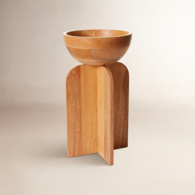 Aneth Wood Decorative Bowl 1