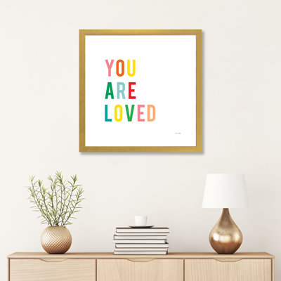 «You Are Love» par Ann Kelle, reproduction d'art textuel