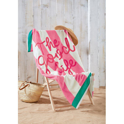 The Good Life Beach Towel Single