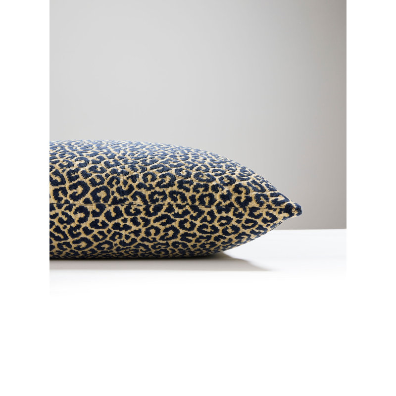 Wild Glamour Lumbar Pillow Cover & Insert, Ebony, 14"H x 22"W, Rectangular
