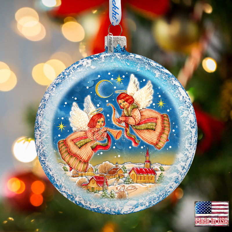 3.5'' Glass Ball Ornament