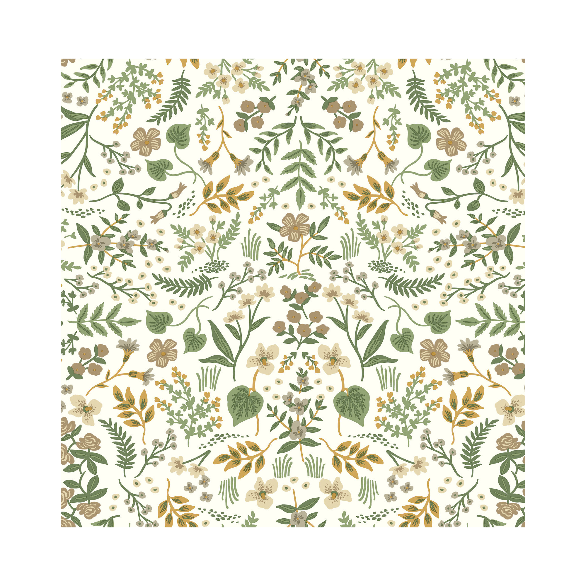Wildwood Peel and Stick Wallpaper, Green