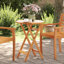 Annalycia Round Solid Wood Outdoor Patio Table-1551881965