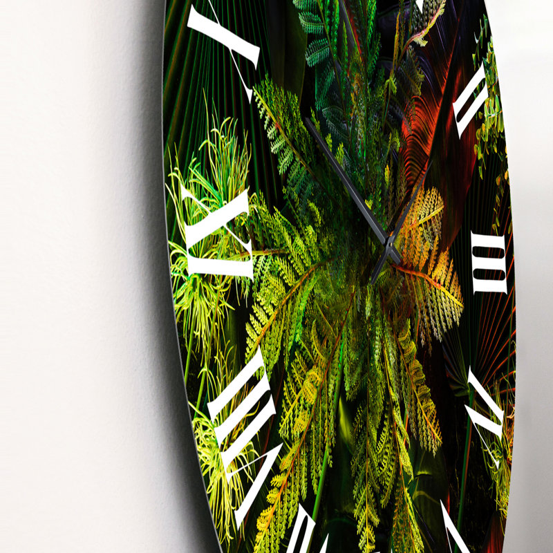 Horloge murale Tropical, Moyen