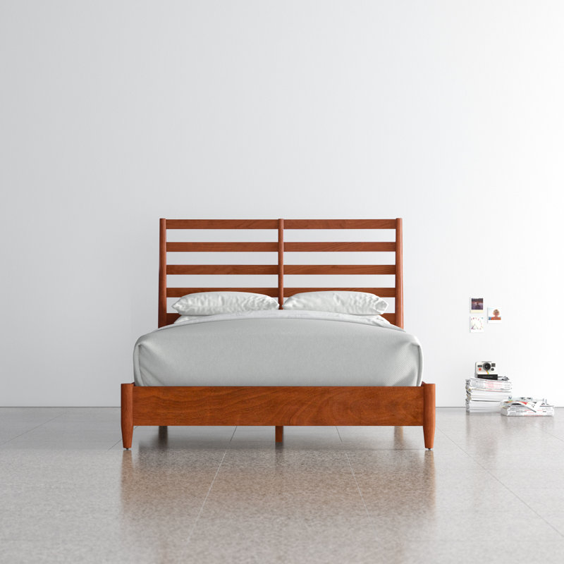 Williams Slatted Bed, Full, Chestnut
