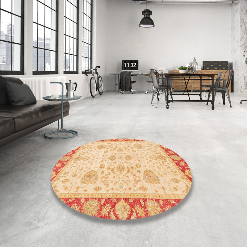 Tapis abstrait moderne 3513, Rond 4 pi