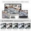 Grand tapis d'intérieur lavable et lavable-745692991