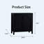 Armoire d'appoint Buffet Black 29 po