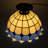 Hanson Glass Semi Flush Mount