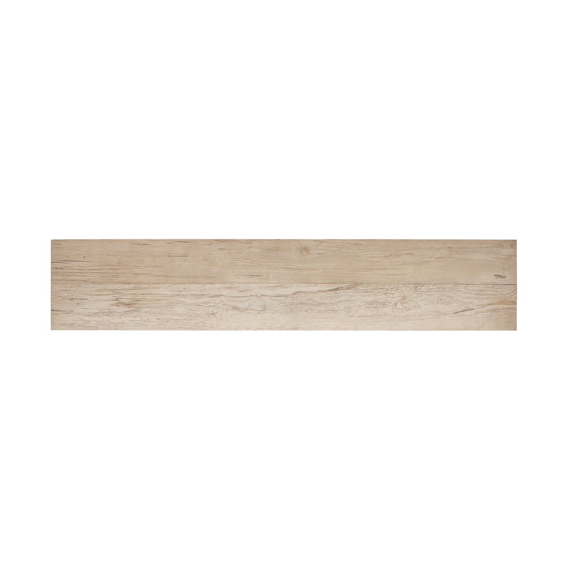 REDONDO Media Console, Bleached Alder