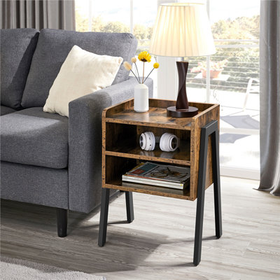 Side Table with Storage