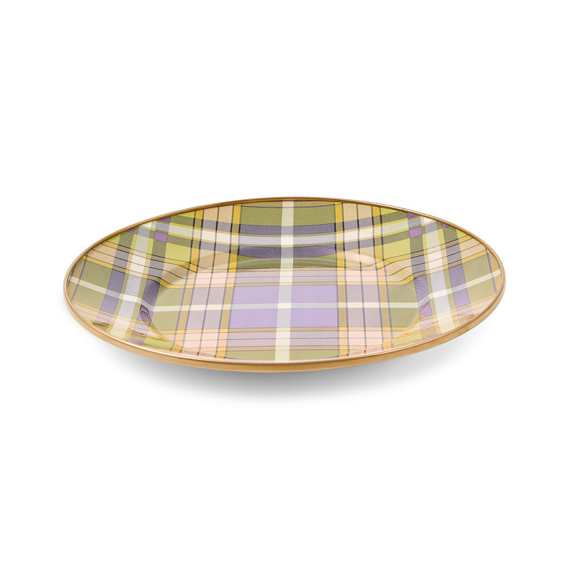 Assiette plate Violet