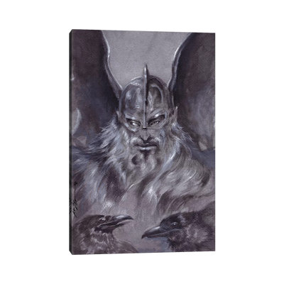 " Odin - The Allfather " by Ruth Thompson Painting Print