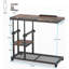 Table de bout réglable en forme de C 32 "avec roulettes et plateau inclinable