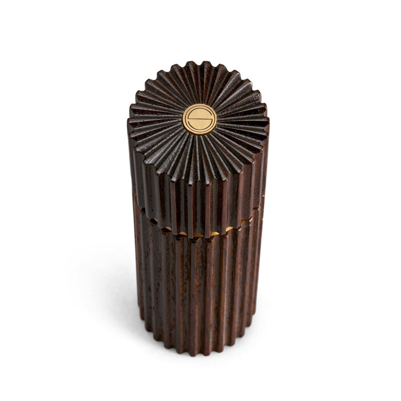 Ionic Wood S&P Mills - Light Oak, Gold/Smoked Oak