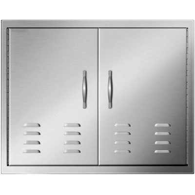Stainless Steel Dropin Double Access Doors