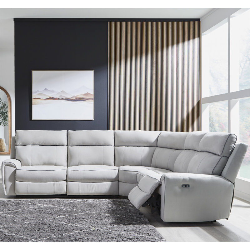 Grafton Pike 5-Piece Power Reclining Sectional
