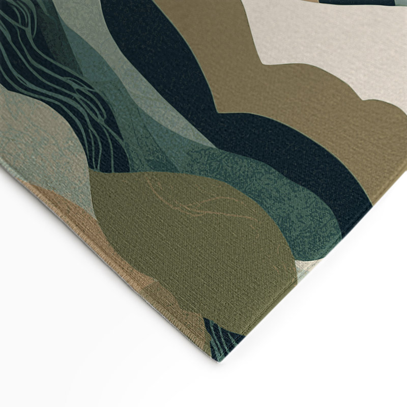 Nebula Serenade Indoor And Outdoor Area Rug, Rectangle 4' x 6'