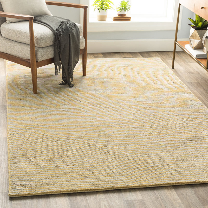Toothman Viscose Geometric Indoor Rug, Rectangle 5' x 7'6"