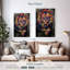 Brampt Lion Lounge couleur abstraite-108253885
