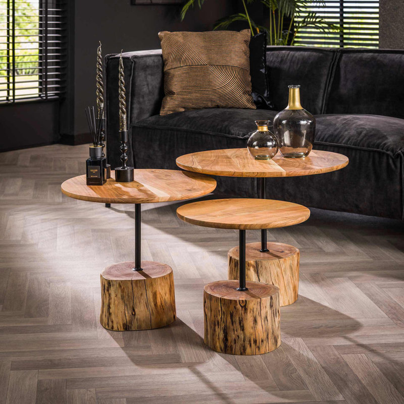 Adelio Solid Wood Coffee Table