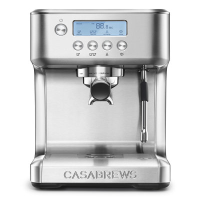 CASABREWS Ultra 20 Bar Espresso Machine W/ Lcd Display,powerful Milk Frother