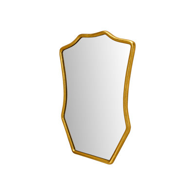 Arch Iron Framed Wall Mirror
