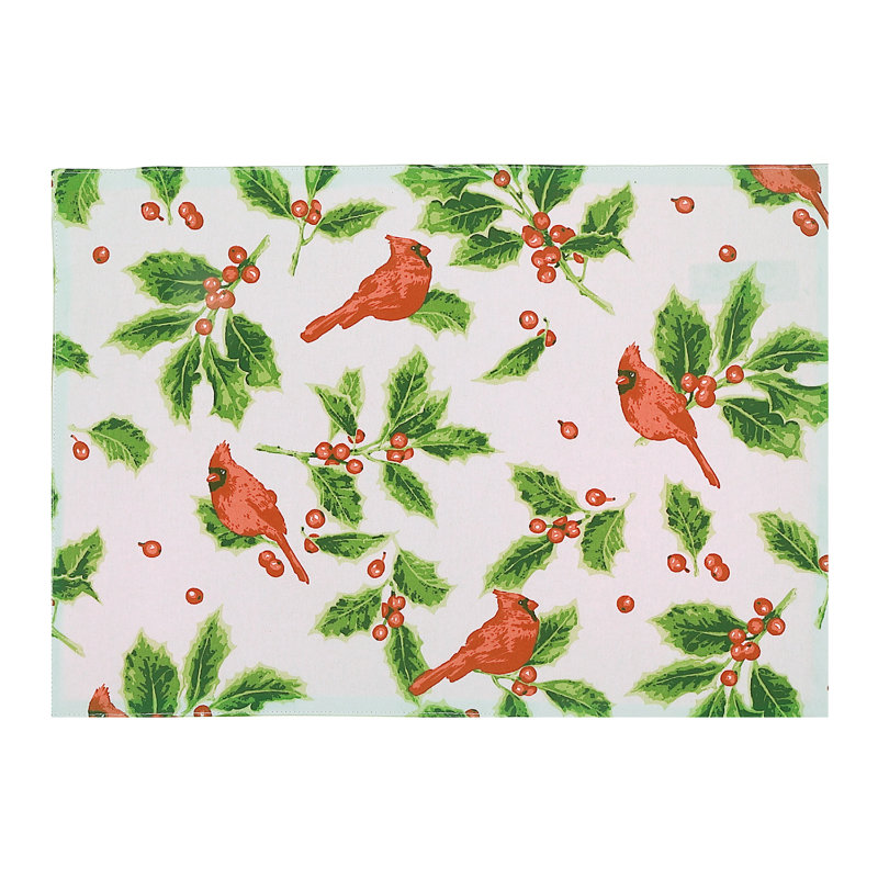 Napperon en coton Cardinal - ensemble de 12