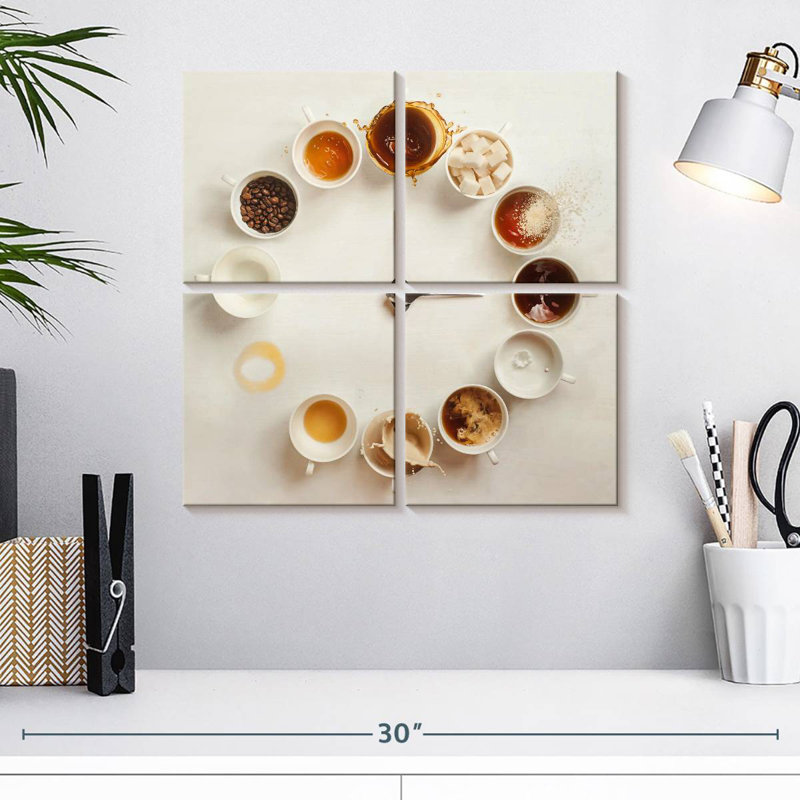 Yarlin Always Coffee Time, H 18 po x l 18 po