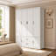 Armoire 6 portes l 61,8 po x P 20,9 po x H 79,5 po