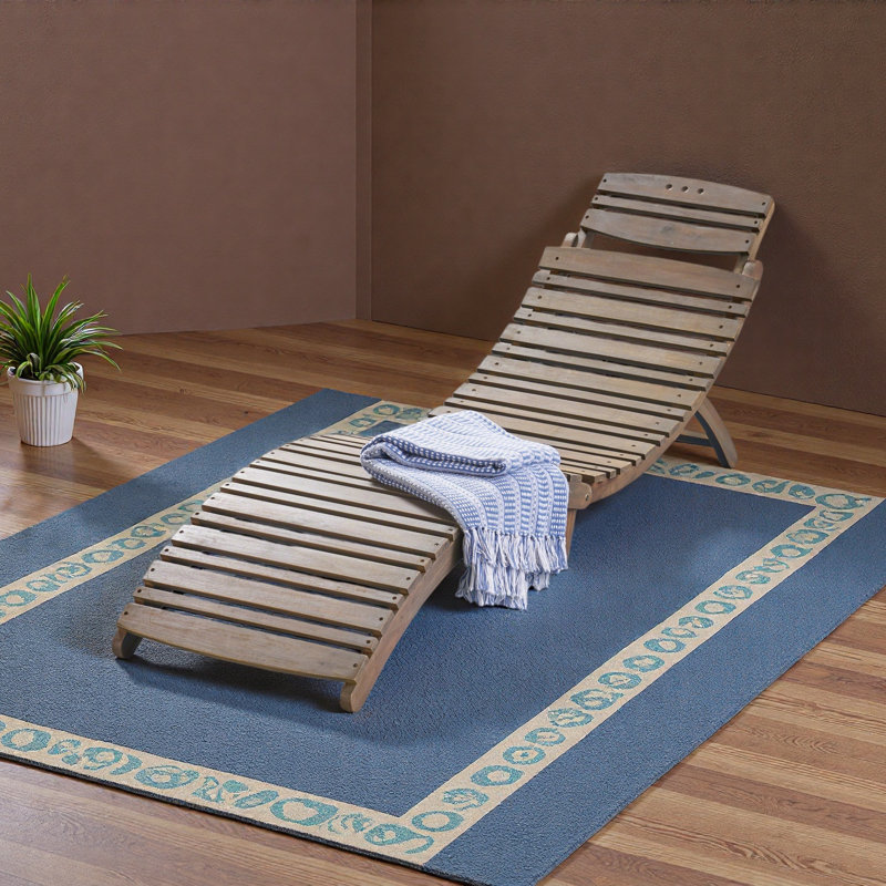 WOOD FOLDABLE CHAISE LOUNGE, Gray