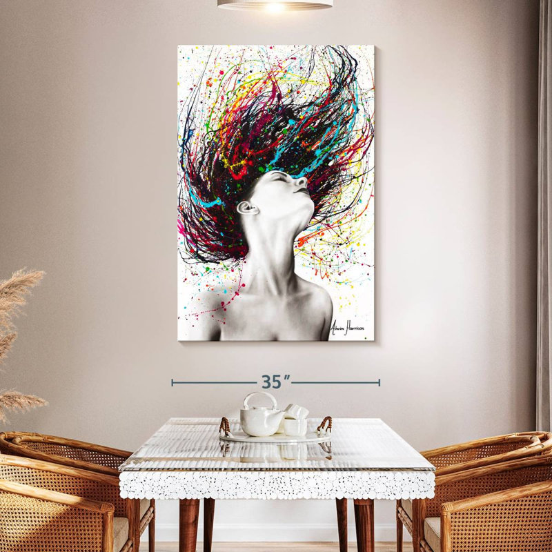 Leisha Afterglow, 51" H x 34" W