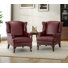 Fauteuils à oreilles en cuir véritable l 32,5 po Anapatrice