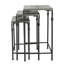 Ensemble de 3 supports pour plante gigognes en métal, L: 24 x 14 x 26 po, M: 21,5 x 11,5 x 23 po, S: 19 x 9 x 20 po