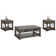Table basse avec 2 tables de bout