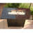 Alaira Rectangle Steel Propane Smokeless Fire Pit